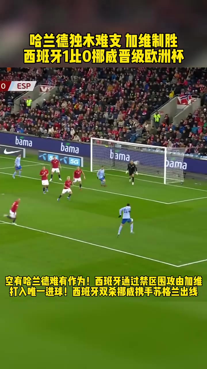乐鱼体育网站-挪威胜西班牙晋级形势一片光明